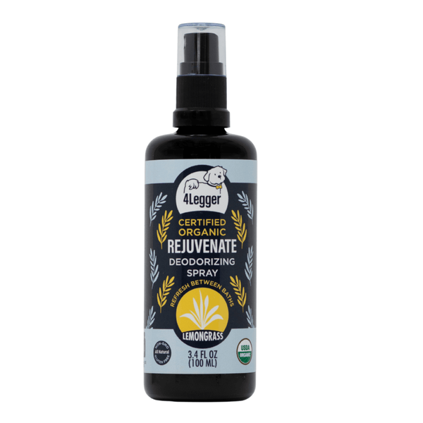 Organic Lemongrass Dog Deodorizing Spray 4 Legger